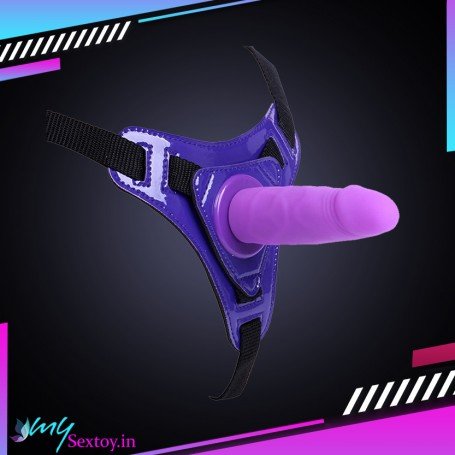 Ultra Elastic Harness Lesbian Strapon Dildo SO-019