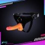 Mr. Limpy Whopper 7.8” Vibrating Female Lesbian Strap On SO-012