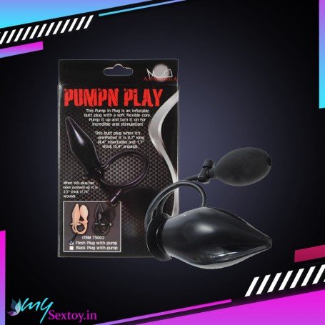 PUMP N PLAY BUTT PLUG AD-030