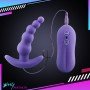 VIBRATING ANAL PLUG BEADS PROSTATE MASSAGER AD-028