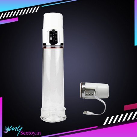 USB Chargable Electric Penis Enlarger- Ejaculation Pump PE-005