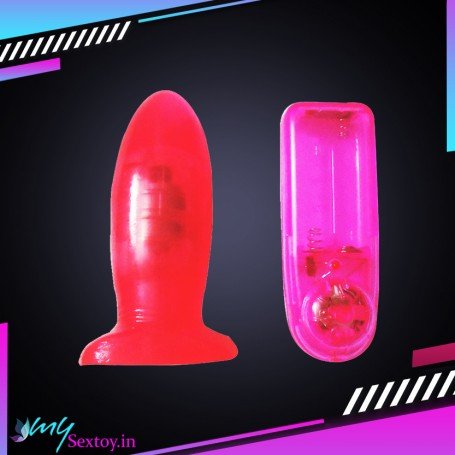Crystal Anal Butt Plug Vibrating AD-013
