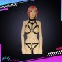 Sexy Leather Bondage Strap-Style String Body Harness BDSM-024