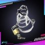 Chastity Steel Lock Device for Men BDSM-010