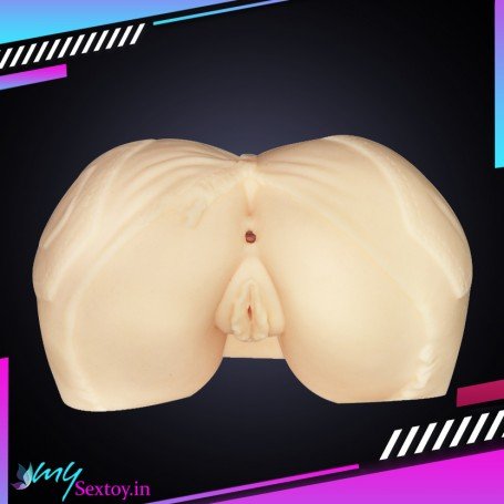 Silicone Jeans Ass & Vagina Masturbator BAV-020