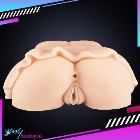 Artificial Silicone Mini skirt Ass & Vagina Masturbator BAV-018