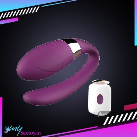 Wearable U Shape Remote Control Clitoris Luxury Vibrator LXV-030