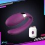 Wearable U Shape Remote Control Clitoris Luxury Vibrator LXV-030