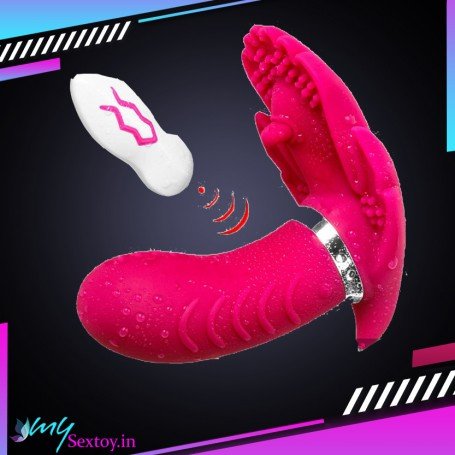 Remote control Wireless Clitoris Luxury Vibrator LXV-029