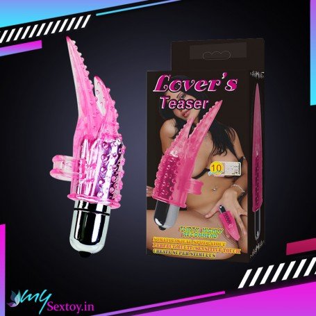 Lover Teaser 10 Speeds Finger & Clit Vibrator for Women BV-015