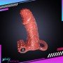 BRAVE MAN BAILE Vibration Choco Penis Extension Sleeve PES-023