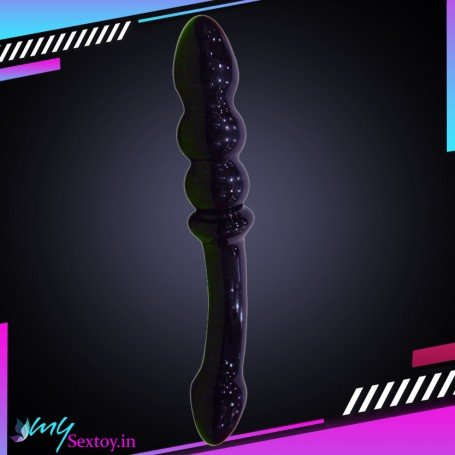 Dual Pleasure Glass Dildo GD-010