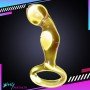 Jaguar Golden Glass Dildo GD-009