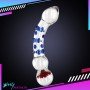Flower Crystal Glass Dildo Sex Toy GD-003