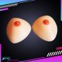 Silicone Breast Triangle D Cup SBP-003