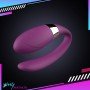 Wearable U Shape Remote Control Clitoris Luxury Vibrator LXV-030