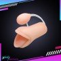 Silicone Male Masturbator with Tongue MMT-028